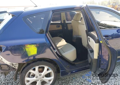 2008 Mazda Mazda3 S Touring z USA, uszkodzony, nr VIN JM1BK344081164470